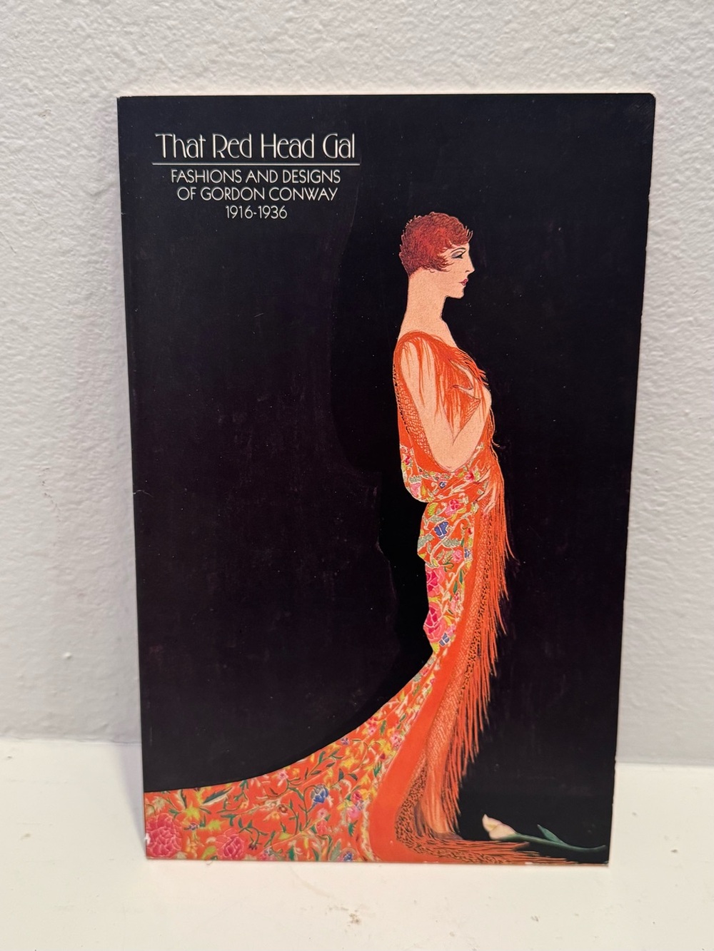 Vintage 80s Art Exhibit Itenerary- That Red Head Gal of Gordon Conway 1916-1936